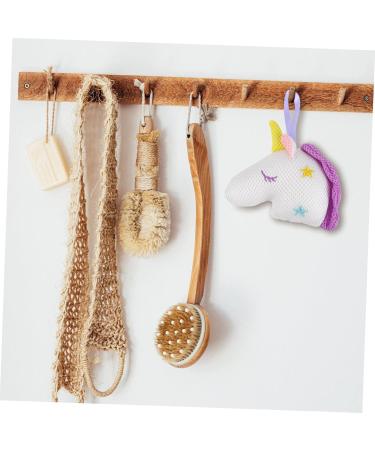 Housoutil Unicorn Bath Unicorn Mesh Shower Balls Baby Cleaning Toys Bath Toys for Kids Bath Sponge Kids Baby Loofah Bath Sponge Bath Mesh Ball Pouf Pillow Bubble Net Travel Cartoon White - Buy Online on GoSupps.com