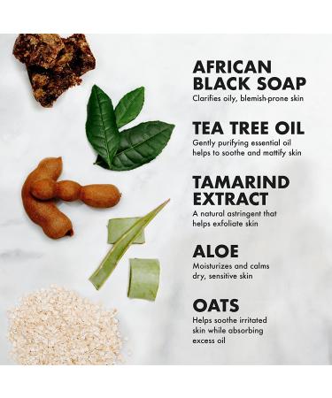 SheaMoisture African Black Soap Body Wash 13 oz - Pack of 2 | Natural Ingredients | Cleanses and Nourishes Skin - Buy Online on GoSupps.com