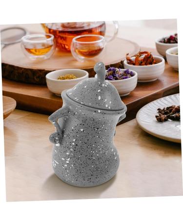 HOMSFOU Sealing Storage Canister Multi-function Coffee Bean Canister Sealed Canister Kitchen Coffee Bean Canister Home Supply Funny Canister Desktop Resin Convenience Jar Office - Buy Online on GoSupps.com