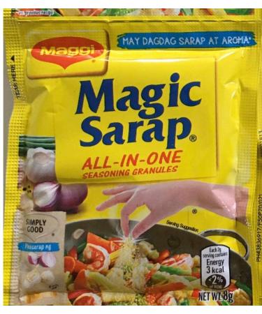 Maggi Magic Sarap All-in-One Seasoning 8g 12pc by N/A Foods by Magic Sarap Seasoning