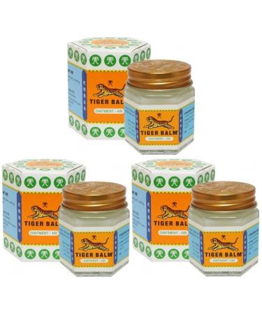 Pack of 3 Tiger Balm White Tiger Balm 30 g