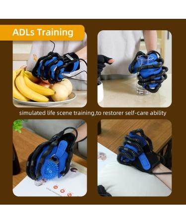 syrebo Hand Rehabilitation Robot Gloves  E10 Model Self Training Finger Rehabilitation Device  Hand Stroke Recovery Equipment Right Hand Large - Buy Online on GoSupps.com