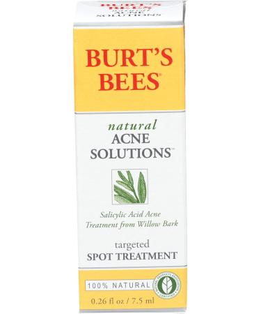 Burt's Bees Natural Acne Solutions Targeted Spot Treatment for Oily Skin 0.26 Ounces