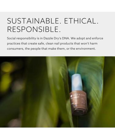 Dazzle Dry Nail Mini Lacquer - Midnight Express (Step 3) | Blackest Black Full Coverage | 0.17 fl oz - Perfect for 5 Manicures - Buy Online on GoSupps.com