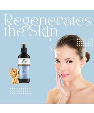 Au Natural Organics Palo Santo Spray - Palo Hydrosol Meditation and Spiritual Cleansing | Energy Clearing Healing Purifying | Aromatherapy Oil | Clean Negative Energies | Regenerate Skin 3.4 Oz Palo Santo Oil 3.4 oz - Buy Online on GoSupps.com