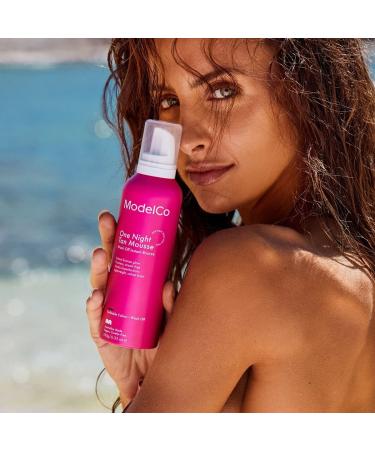 ModelCo One Night Tan Mousse - Instant Bronzer for Flawless, Streak-Free Results - 6.35 Oz - Buy Online on GoSupps.com