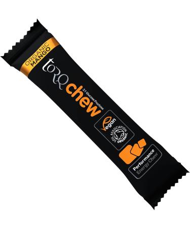 Torq Mango Energy Chew Bars - High Carb 31g Carbohydrates - Box of 15 Energy Chews - Buy Online on GoSupps.com