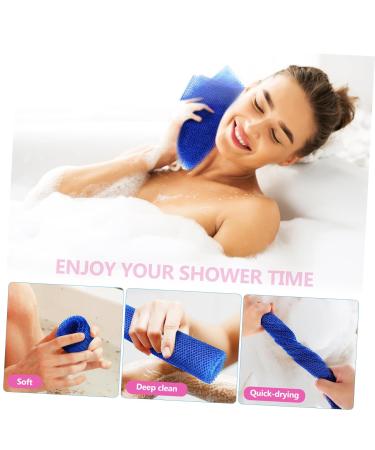 NOLITOY 16 Pcs Long Bath Towel Exfoliating Net Scrubber - Men's Luffa Set for Ultimate Skin Care & Shower Experience - Buy Online on GoSupps.com