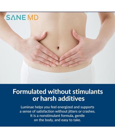 SANE MD Luminae 7-Keto DHEA Supplement Supports Healthy Metabolic Set-Point & Daily Energy NSF Certified 15 Capsules - Buy Online on GoSupps.com