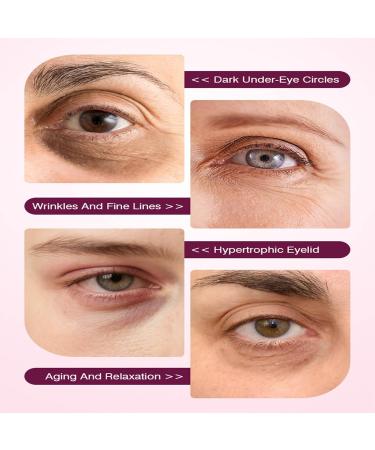 3 Pcs Retinol Eye Cream Anti Aging Under Eye Cream for Dark Circles Puffiness Wrinkles Fine Lines and Under-Eye Bags Deep Moisturizing & Firming for a Firm Smooth Youthful Look All Skin Types - Buy Online on GoSupps.com