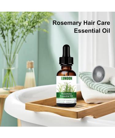 100% Pure Organic Rosemary Essential Oil for Hair Growth | Nourish Scalp Improve Circulation Relieve Itchy & Dry Scalp | 30ml Hair Care Oil - Buy Online on GoSupps.com