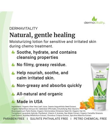 UltimateVitality Oncology Cream for Chemo Patients | Natural Organic Moisturizing Lotion - Paraben & Phthalate Free 6 oz - Buy Online on GoSupps.com