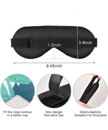 Adjustable Light Blocking Eye Mask for Travel, Yoga, and Deep Sleep - Haskirky - Buy Online on GoSupps.com