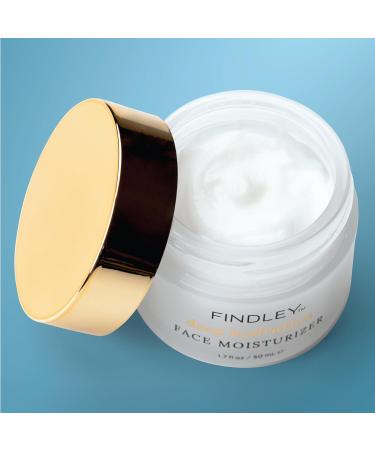 Findley Deep Hydration Face Moisturizer | Collagen & Hyaluronic Acid | All Skin Types | Firming & Smoothing | Revitalize Your Complexion (1.7 Fl Oz - Buy Online on GoSupps.com