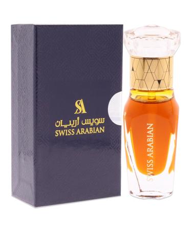 Swiss Arabian Amber Aura For Unisex - Luxury Fragrance Products From Dubai - Long Lasting Personal Perfume Oil - A Seductive Exceptionally Made Signature Aroma - Luxurious Scent Of Arabia - 0.4 Oz - Buy Online on GoSupps.com