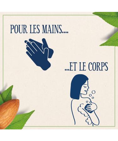 The Little Marseillais | Sweet Almond Oil Surgras Care Soap (2 x 100 g roll) Solid hand & body soap with 98% natural ingredients - Buy Online on GoSupps.com