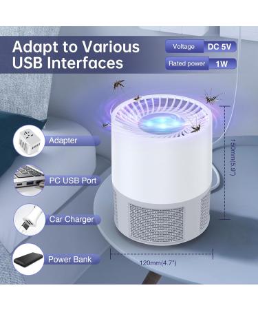 Buy YZ-Hui-B2 UV Mosquito Lamp & Insect Destroyer - Portable USB Fly Trap for Home & Camping - Effective Mosquito Protection - Buy Online on GoSupps.com