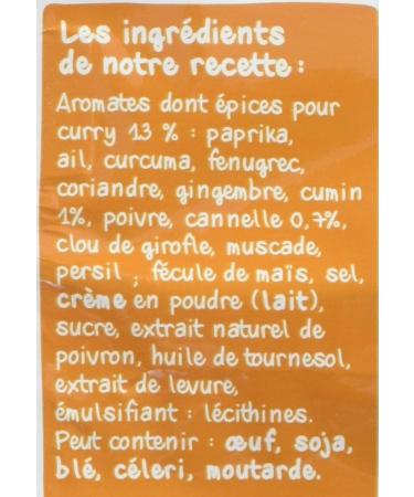 Maggi Papillotes Poulet au Curry l'Indienne (1 Sachet) - 30g - Buy Online on GoSupps.com