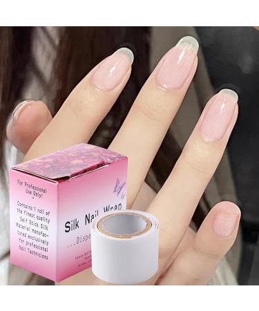 Silk Wraps for Nails - Nail Repair Reinforce Nail Protector | Adhesive Anti Damage Nail Wrap Tool for Home Use and Salon - Buy Online on GoSupps.com