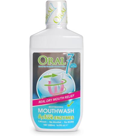 Oral Seven Mouthwater 500ml - Refreshing Mouthwash for Fresh Breath | International Shipping Available - Buy Online on GoSupps.com