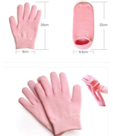 JYtop 2pcs Moisturizing Gel Spa Socks - Cracked Skin Hydrating Treatment for Soft Feet | International Shipping Available - Buy Online on GoSupps.com