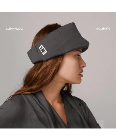 Lunya Sleep Mask - Organic Pima Cotton Eye Mask for Travel - Soft & Gentle Sleep Masks for Men & Women with Silk Pouch - Perfect for International Shipping - Buy Online on GoSupps.com