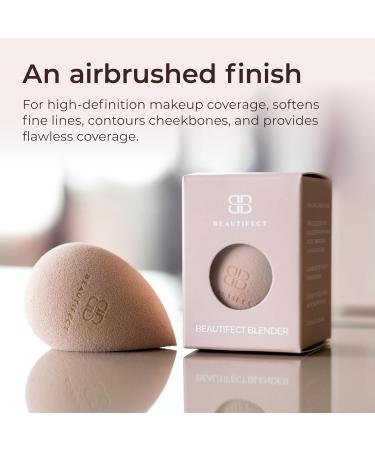 Blender - Triple Action Makeup Sponge | Multi-Use Beauty Blender for Airbrush Finish & Contouring - Perfect for Women - Buy Online on GoSupps.com