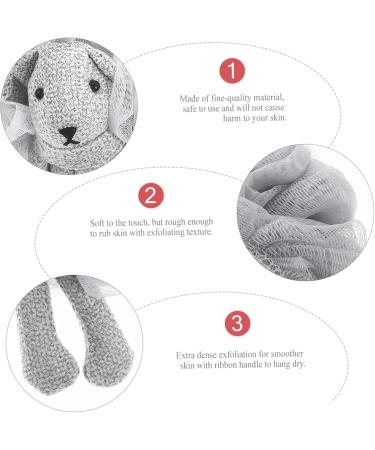 DOITOOL 1pc Cartoon Bath Ball Toy for Kids Bath Shower Sponge Mesh Shower Loofahs Shower Puffs Bathroom Sponge Bath Tub Scrubber Kids Bath Sponge Animal Body Wash Child Cotton Fabric Clean - Buy Online on GoSupps.com