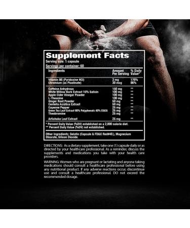 Triple+ Cellu Lose: Maximum Anti-Cellulite Action with Centella Asiatica, Artichoke, Ginger - 60 Count - Buy Online on GoSupps.com