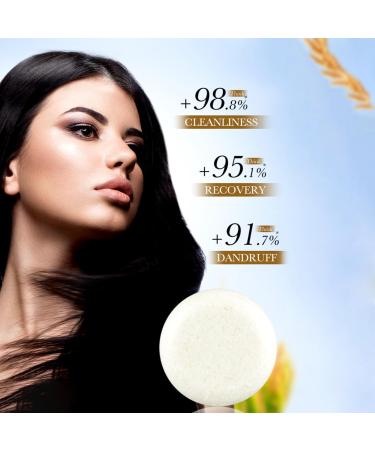 Vawolecy Olive Hair Shampoo Bar Organic Olive Shampoo Bar Deep Cleansing for Hair & Scalp Hair Loss Promotes Hair Growth 0 Silicone Oil - Buy Online on GoSupps.com