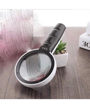 Professional Handheld Lighted 30 Times Double Lens Antiques Appreciation Reading Book Full of Stars - Buy Online on GoSupps.com