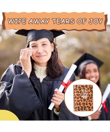 100 Pack Jungle Safari Animal Print Pocket Tissues - 3 Ply Mini Facial Tissues for Travel - Perfect for Holiday & Graduation Parties - Buy Online on GoSupps.com