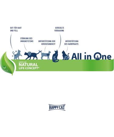 Happy Cat Sensitive Urinary Control 300g & 50g (Pack of 6) - Optimal Urinary Health for Cats | International Shipping Available - Buy Online on GoSupps.com