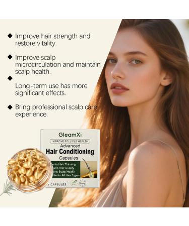  Cynamus Pack of 30 hair oil capsules - Hair serum - Care and repair for damaged hair - Vitamin Oil Capsules - To repair and condition hair - Buy Online on GoSupps.com