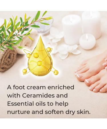Tea Tree Oil Foot Cream Cracked Heel Repair Cream Cracked Heels and Itchy Skin Pain Relieving Foot Cream Tea Tree Cream Moisturizes Softens Foot Care Cracked Heel Repair Cream for Feet and Hand - Buy Online on GoSupps.com