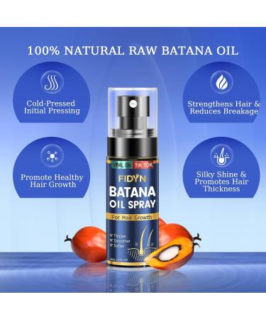 Hair Growth Batana Oil Spray | 100% Raw Natural Dr. Sebi Formula - Shop Now - Buy Online on GoSupps.com