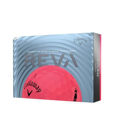Callaway REVA Golf Balls 12B PK Pink Prior Gen