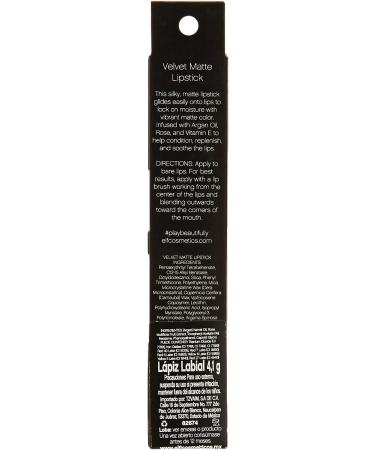 e.l.f. Velvet Matte Lipstick 82674 Bold Berry - Long-Lasting and Vibrant Color - Buy Online on GoSupps.com