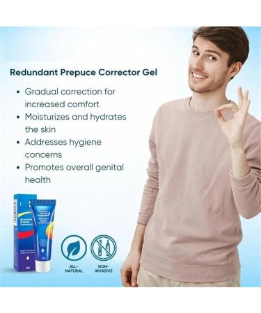 gupeouee BruteCo Redundant Prepuce Corrector Gel Professional Redundant Prepuce Corrector GelForeskin Correction Gel with Natural Fast and Gentle Action Effective Relief 2Pcs - Buy Online on GoSupps.com