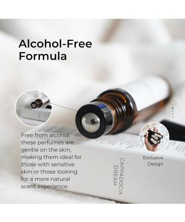 L'OIL FRAGRANCE Cappadocia Dream Perfume Oil | Inspired by Portrait of a Lady | Floral & Earthy Roll-On | 10ml Long-Lasting Men's & Women's Perfume - Buy Online on GoSupps.com