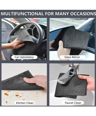 FAIRZ Serenosole Aquaglides Cloths Best Absorbent Cloths Double Sided Thickened Cleaning Cloth Multipurpose Dishwashing Rags for Wet and Dry Reusable Cleaning Cloth (20PCS 30 * 40cm) 20pcs 30*40cm - Buy Online on GoSupps.com