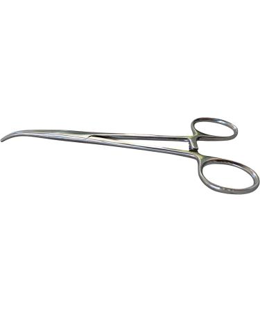 12cm CSF Curved Stainless Steel Pet Groomers Scissor Style Pet Ear Locking Forceps Aka Hemostatic Tweezers Good Strong Animal Care Dog/Cat Groomers Tool Sandbros - Buy Online on GoSupps.com