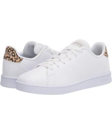 adidas Advantage Cf I Sneaker - Child 9.5 UK - White/Hazy Beige - Buy Online on GoSupps.com