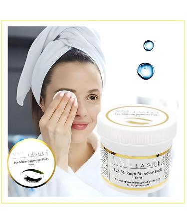 Buy XXL Lashes Protein Remover Pads - Lint-Free Pre-Moistened Makeup Remover for Eyelash & Brow Extensions (75 pcs) - International Shipping Available - Buy Online on GoSupps.com