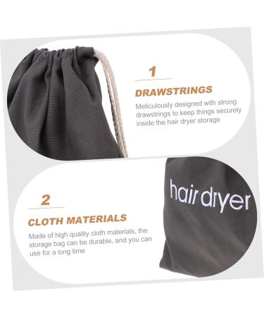 FOMIYES 5 Pcs Hair Dryer Storage Bag Duffle Bag for Travel Makeup Bag Packaging Bag Make up Drawstring Bag - Buy Online on GoSupps.com