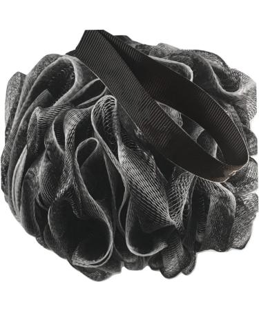 3Pcs Eco-Friendly Large Bath Loofah Sponge - Body Scrubber & Exfoliator for Smooth Skin (Black) | International Shipping Available - Buy Online on GoSupps.com