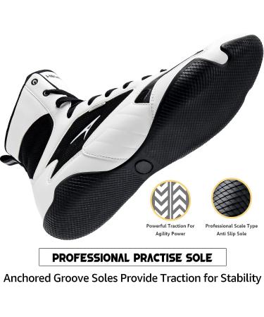Men's Wrestling Shoes | Minimalist Cross Trainer with Ankle Protection | Breathable Lightweight Design - Buy Online on GoSupps.com