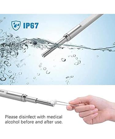 Digital Otoscope 3.9Mm Earwax Removal Tool Camera USB Ear Cleaning Endoscope with 6 LED Lights HD Ear Otoscope Inspection for Android Windows PC and Mac Famous1 - Buy Online on GoSupps.com