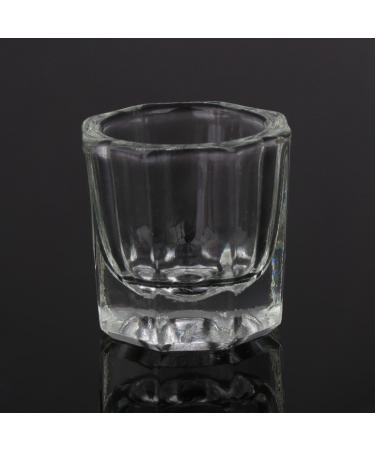 Glass Dappen Dish for Nail Art - Crystal Cup for Acrylic Powder Tools | 1pc - Buy Online on GoSupps.com