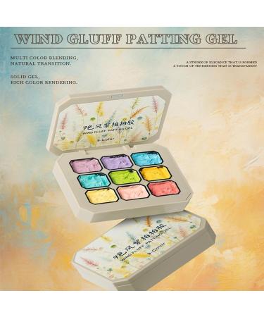 Gel De Peinture - Polit De Gel Tapotement Des Paillettes | 9 Couleurs Solid Gradient Tatting Polish Set Tatting Nail Nail Couleur Arc-en- Solid Beauty Care Sponge Pat Manucure Art For - Buy Online on GoSupps.com